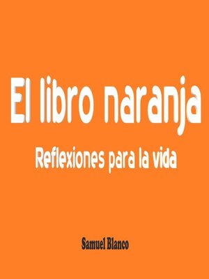 cover image of El libro naranja.